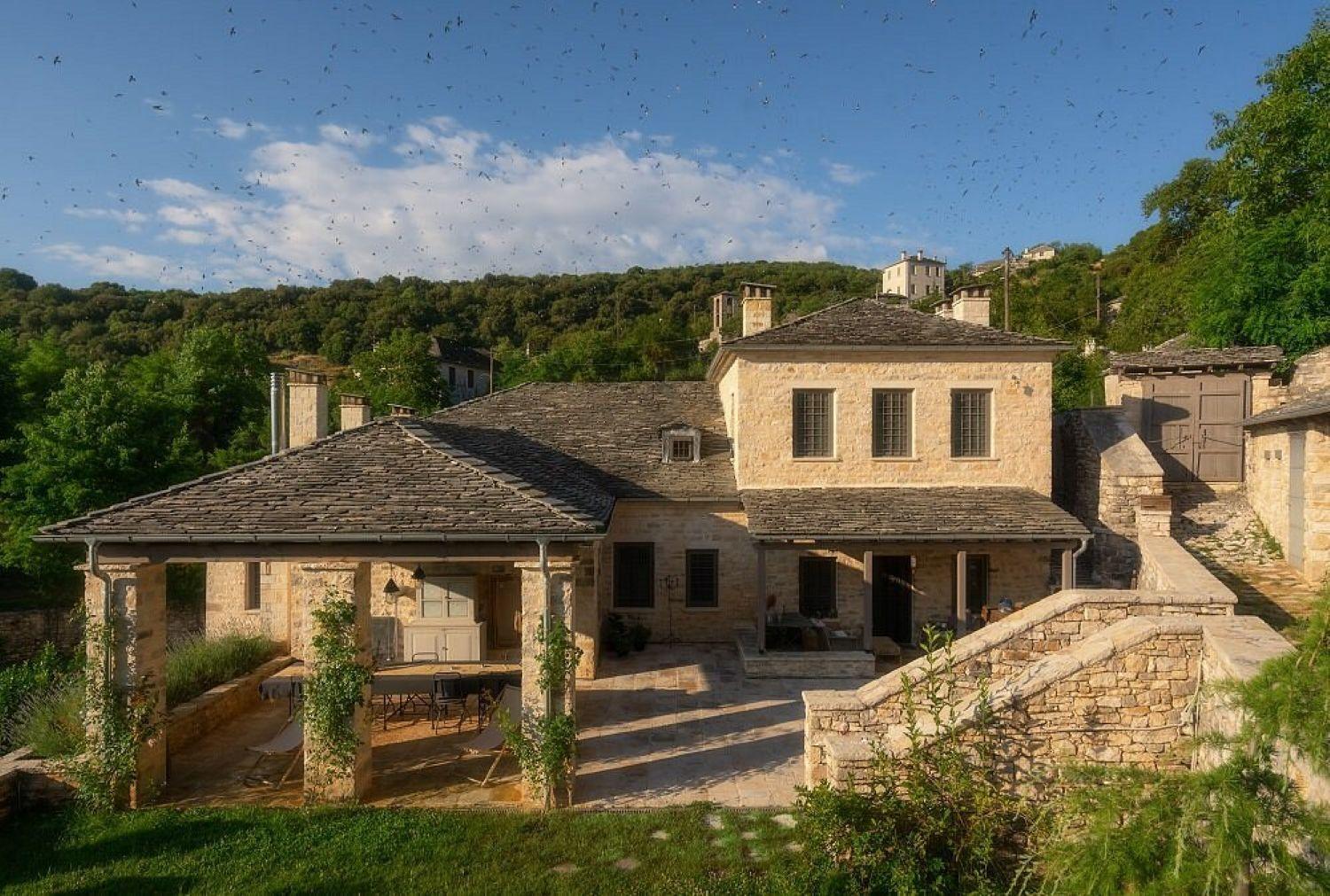 "Apeiros Chora" Hotel, Zagori Kato Pedina Exterior photo